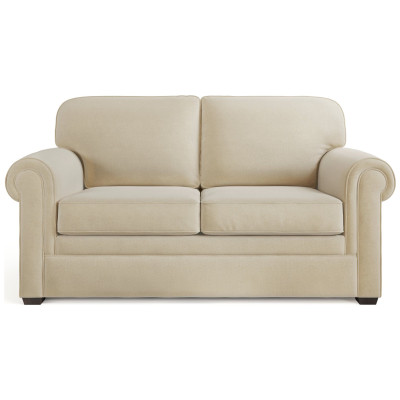 Jay-Be Heritage Fabric 2 Seater Sofa Bed - Cream