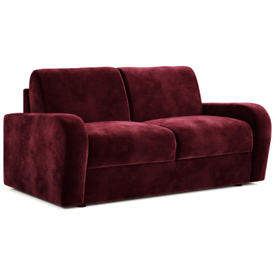 Jay-Be Deco Velvet 2 Seater Sofa Bed - Burgundy