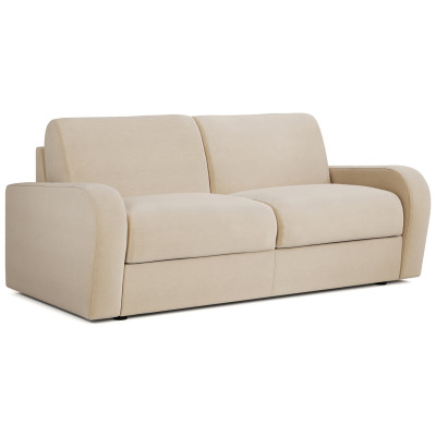 Jay-Be Deco Fabric 3 Seater Sofa Bed - Cream