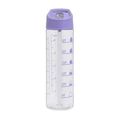 Argos Home Lilac Tracker Sipper Water Bottle - 700ml