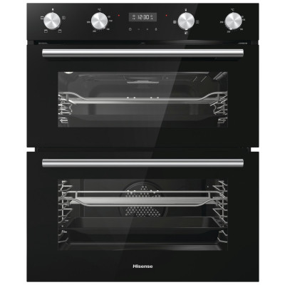 Hisense BID75211BGUK Built Under Double Electric Oven-Black