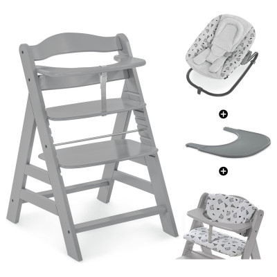Hauck Alpha Bundle Grey Highchair
