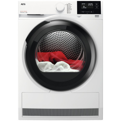 AEG TR718L4B 8KG Heat Pump Tumble Dryer - White