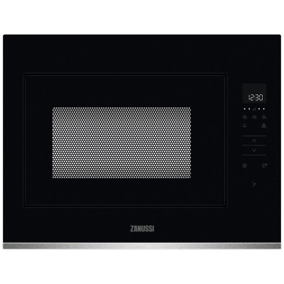 Zanussi ZMBN4SX 900W Built In Microwave - Black & Silver