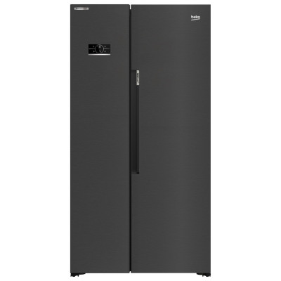 Beko ASL1442VPZ American Fridge Freezer - Black
