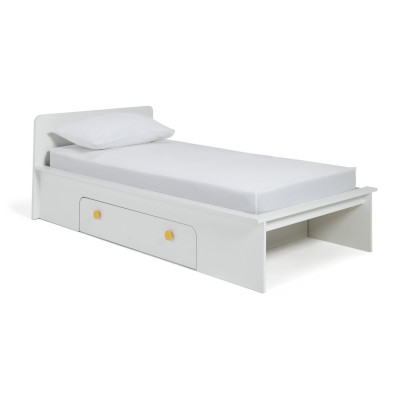 Habitat Rudi Single Storage Bed Frame - White