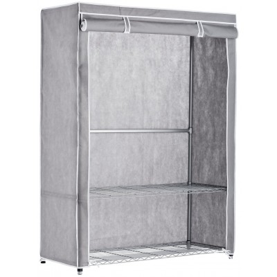 Argos Home Double Heavy Duty Covered Rail - Grey