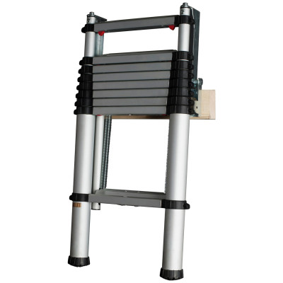 Werner 2.6m Telescopic Aluminium Loft Ladder