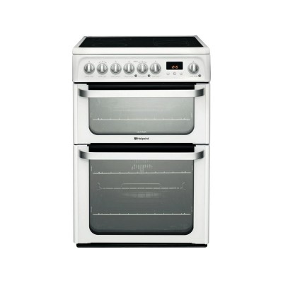 Hotpoint HUE61P Electric Cooker White - Install