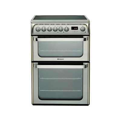 Hotpoint HUE61X Double Electric Cooker