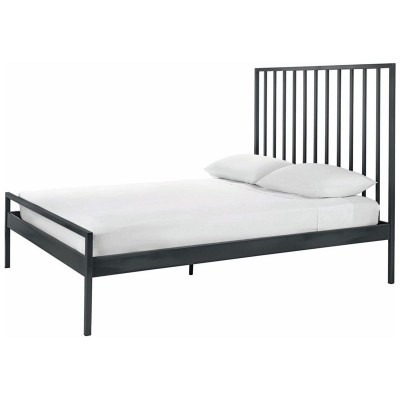 Habitat Lucia Grey Metal UK Kingsize Bed