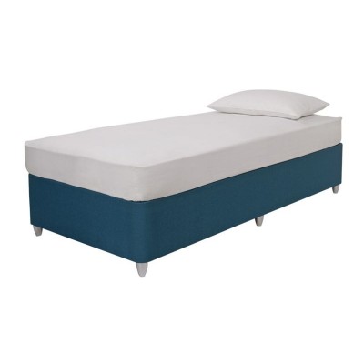 Airsprung Eddy 800 Pocket Single Divan Bed & Mattress- Teal