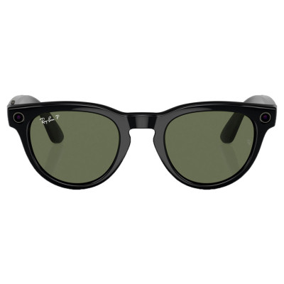 Ray-Ban Meta Headliner - Shiny Black, Polar G15 Green