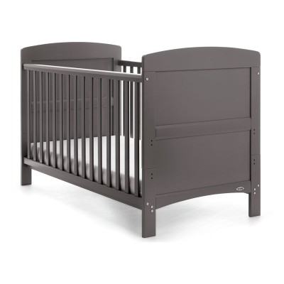 OBABY GRACE COT BED TAUPE GREY          