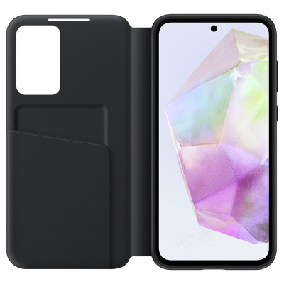 SAMSUNG GALAXY A35 SMART VIEW WALLET BLK
