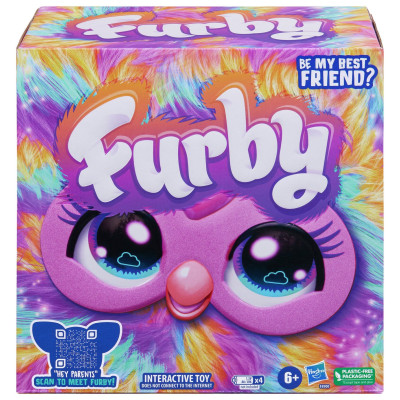 Furby Tie Dye Interactive Toy Plush
