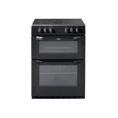 BELLING FSE60DO BLACK ELECTRIC COOKER IN