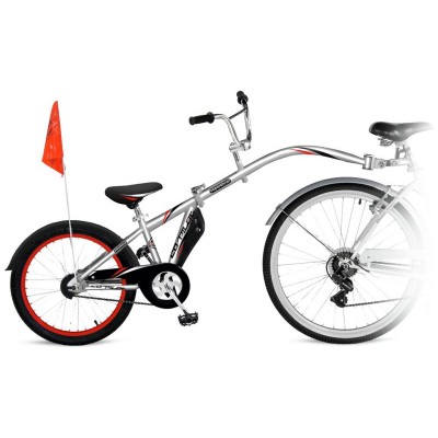 Weeride Adult Co Pilot Trainer Bike - Silver