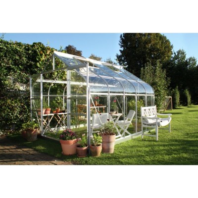 Halls Supreme Glass 10 x 8ft Greenhouse with Base