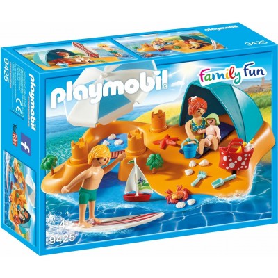 Playmobil 9425 Family Beach Day Playset