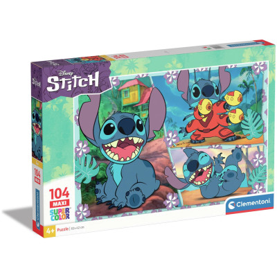 Clementoni Disney Maxi Stitch 104 Piece Jigsaw Puzzle