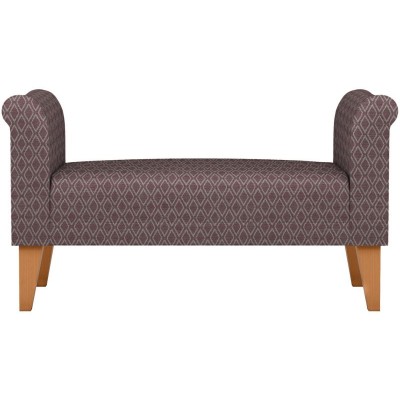 SCH SCROLL BENCH LIN DIA MLBRY          