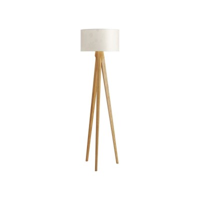 TRIPOD. UK ASH WOODEN FLOOR LAMP        