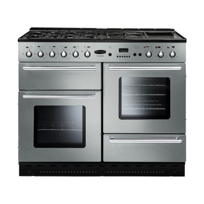 Rangemaster Toledo 110 Dual Fuel Range Cooker - S/Steel