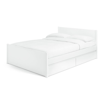 Argos Jenson 4 Drawer Small Double Storage Bed Frame-White