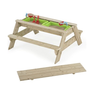 TP Toys Deluxe Picnic Table Sandpit with Play Table