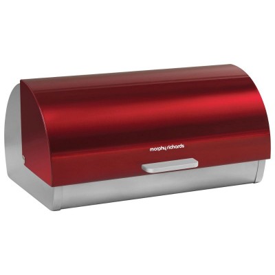 MR BREAD BIN ROLL TOP RED
