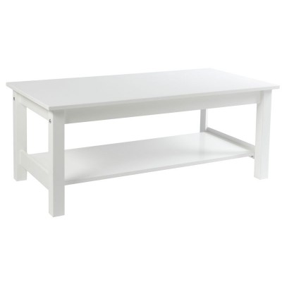 HOME Osaka 1 Shelf Coffee Table - White