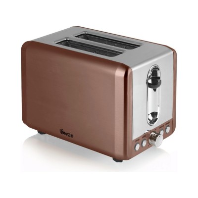 Swan 2 Slice Copper Toaster