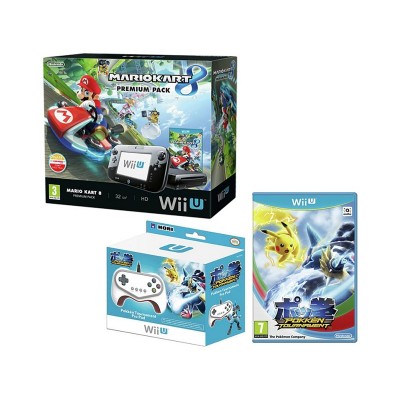 Wii U 32GB, Mario Kart 8, PokkÃƒË†n Tournament, Controller