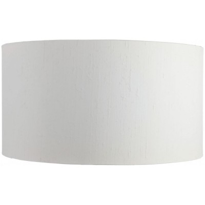 Habitat Silk Drum Lampshade - White