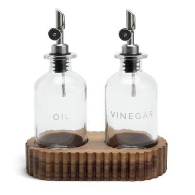Habitat Set of 2 Oil Pourers With Stand