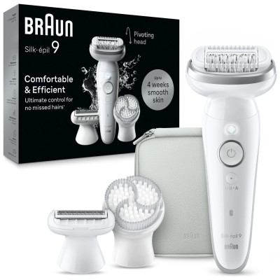 Braun Silk-epil 9 9-061 Wet & Dry Cordless Epilator