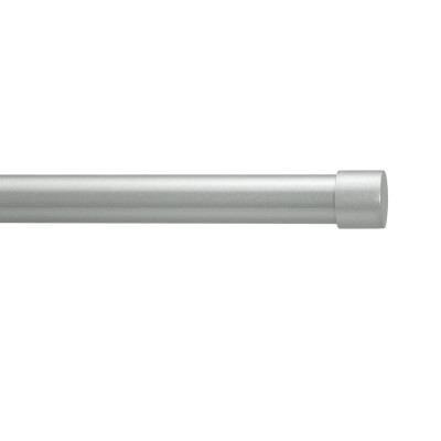 Argos Home Silver Extendable Curtain Pole - 120cm - 210cm