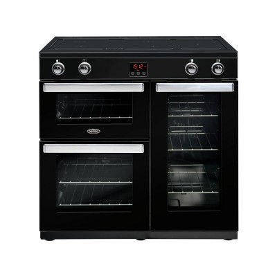 Belling Cookcentre 90Ei 90cm Electric Range Cooker - Black