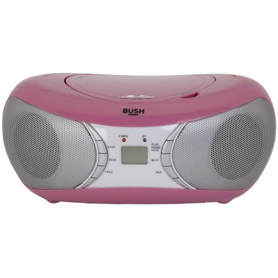 BUSH BLUETOOTH BOOMBOX PINK