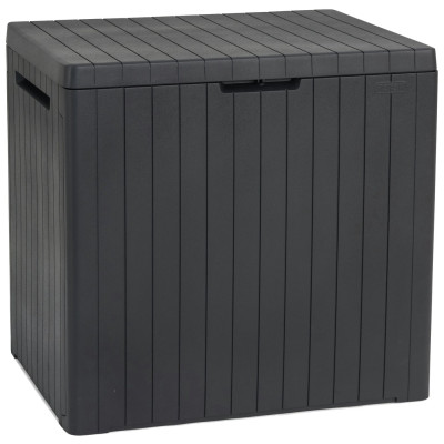Keter City 113L Outdoor Garden Storage Box - Grey