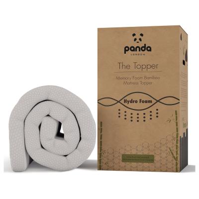 Panda Memory Foam Bamboo Mattress Topper - Double