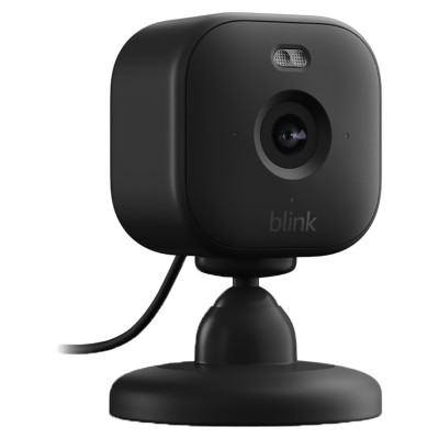 Blink Mini 2 Plug-In CCTV Smart Security Camera - Black