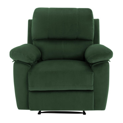 Argos Home Toby Velvet Recliner Chair - Green