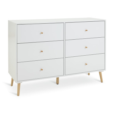 Habitat Otto 6 Drawer Chest - White