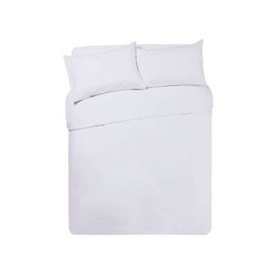 Habitat Easycare Plain White Bedding Set - Superking