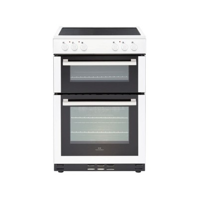New World 60EDOC 60cm Double Oven Electric Cooker - White