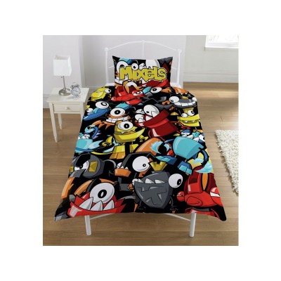 MIXELS SINGLE DUVET SET