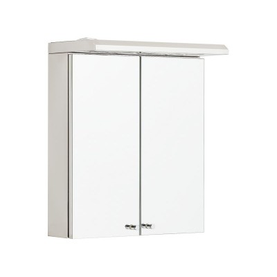 Heart of House 2 Door Illuminated Cabinet - Stainless Steel