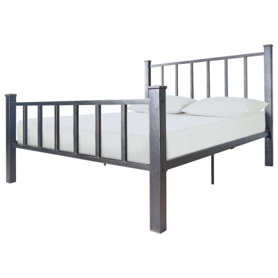Collection Gabe Black Bed Frame - Double